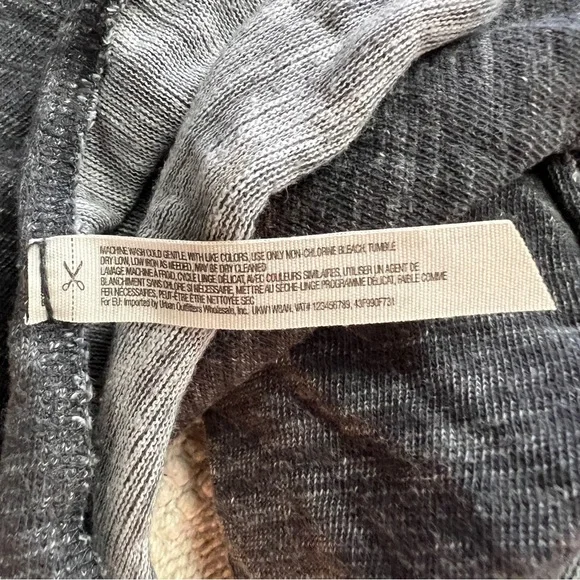 Free People Beach Cowl Neck Tee Grey - Picture 10 of 10